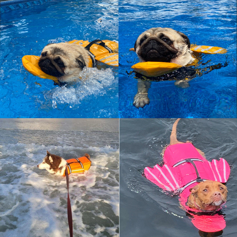 Chaleco Salvavidas  PAWLINO DOG con Flotador para la Barbilla